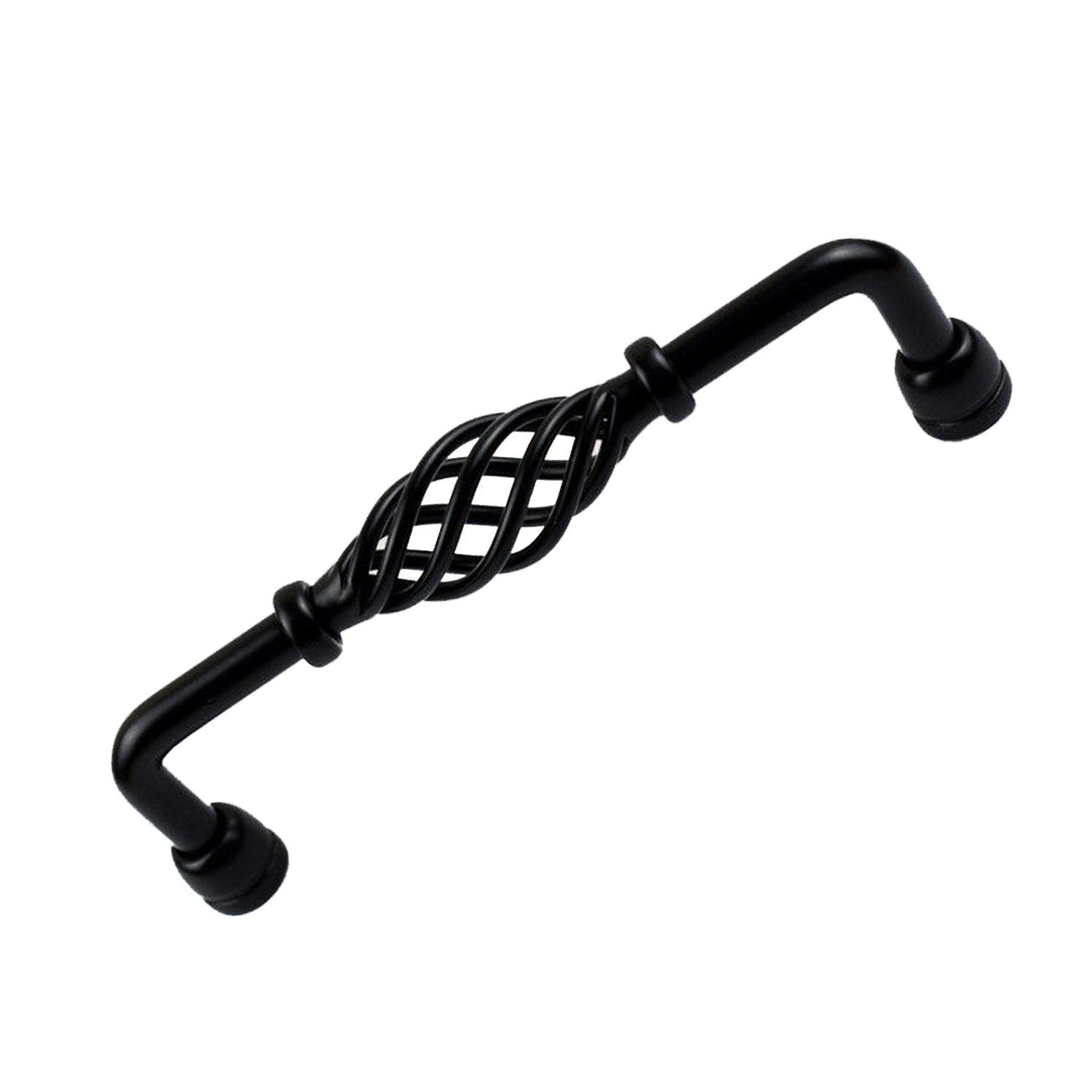 Kitchen Cabinet - Drawer Pulls & Door Furniture Handles in Black ~1330-6