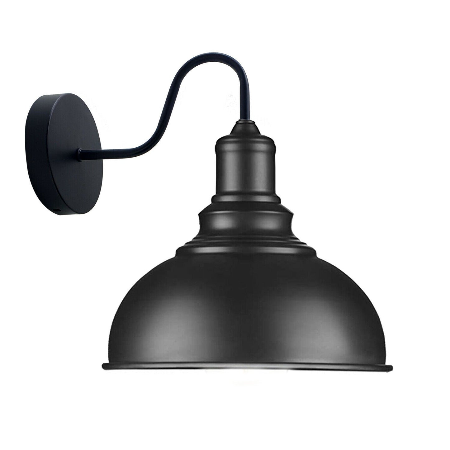 Living Room Black Metal Wall Light Fixture~1852-5