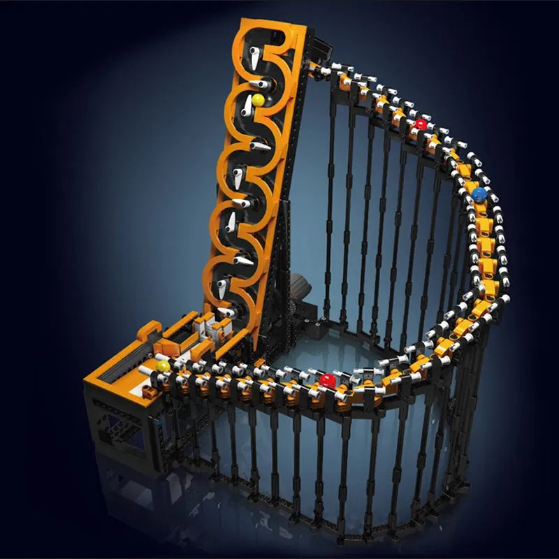 Motorised GBC Harp Track Marble Run 1508pcs-1