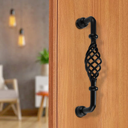 Kitchen Cabinet - Drawer Pulls & Door Furniture Handles in Black ~1330-1