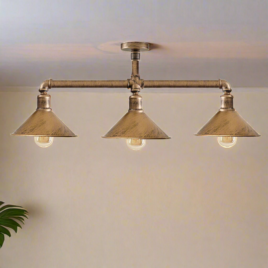 Kitchen Island 3 Light Pendant Bar Ceiling Lamp~3593-0