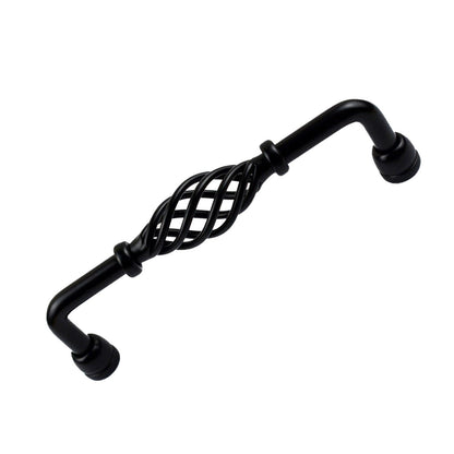 Kitchen Cabinet - Drawer Pulls & Door Furniture Handles in Black ~1330-6