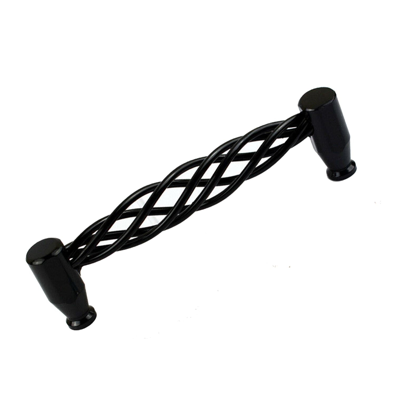 Kitchen Cabinet - Drawer Pulls & Door Furniture Handles in Black ~1330-4