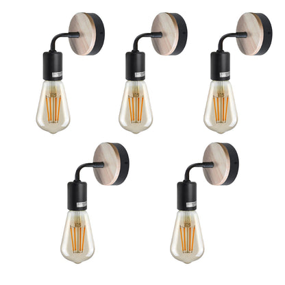 Wood bedside Wall lamp ~ 5120-7